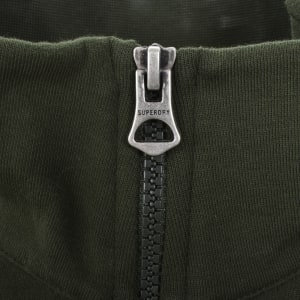 Image number 4 for Superdry Utility Logo Henley Sweatshirt Green