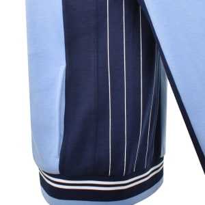 Image number 5 for Fila Vintage Settanta Zip Track Top Blue
