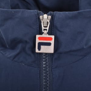 Image number 5 for Fila Vintage Phillip Track Jacket Navy