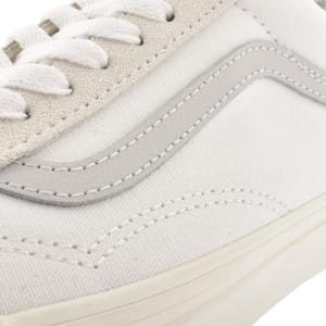 Image number 4 for Vans Old Skool Canvas Trainers White