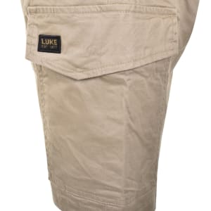 Image number 4 for Luke 1977 Suez Cargo Shorts Beige