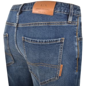 Image number 4 for Armani Exchange J13 Slim Fit Jeans Blue