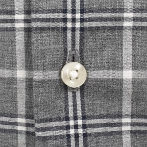 Image number 4 for Barbour Bramham Checked Tailored Shirt Grey