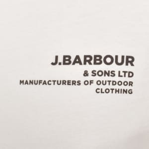 Image number 4 for Barbour Parkend Photographic T Shirt White