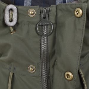 Image number 4 for Barbour Lorden Showerproof Jacket Green