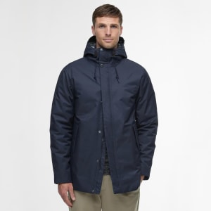 Image number 5 for Barbour Lorden Showerproof Jacket Navy