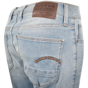 Image number 4 for G-Star Revend Skinny Jeans Light Wash Blue