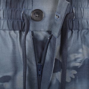 Image number 5 for Maison Kitsune Logo Shorts Blue