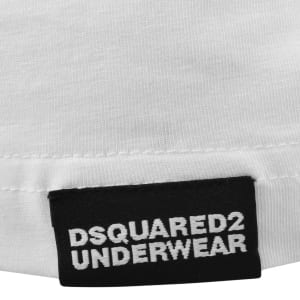 Image number 4 for DSQUARED2 Logo Milano T Shirt White