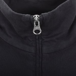 Image number 4 for CP Company Half Zip T Shirt Navy