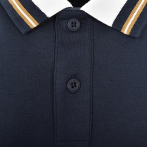Image number 4 for Hackett Sport Resort Collar Polo Navy