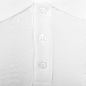 Image number 4 for Moschino Swim Short Sleeved Polo T Shirt White