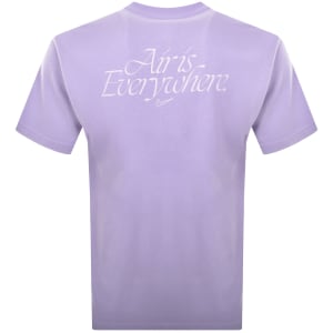 Image number 5 for Nike Max 90 Logo T Shirt Purple