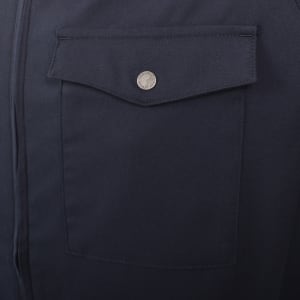 Image number 4 for Lyle And Scott Tailored Overshirt Navy