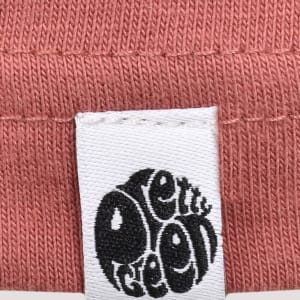 Image number 4 for Pretty Green Gillespie Logo T Shirt Ruby Pink