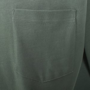 Image number 4 for Norse Projects Long Sleeve Loose Fit T Shirt Green