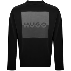 Image number 5 for HUGO Dusplited Sweatshirt Black