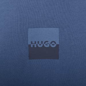 Image number 4 for HUGO Dusplited Sweatshirt Medium Blue