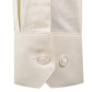 Image number 5 for Farah Brewer Long Sleeve Shirt Cream
