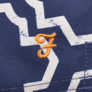 Image number 4 for Farah Colbert Medieval Print Swim Shorts Blue