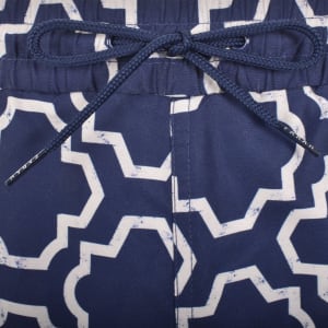 Image number 5 for Farah Colbert Medieval Print Swim Shorts Blue