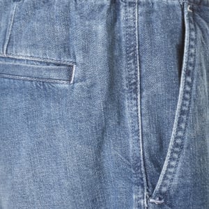 Image number 4 for Ralph Lauren Jersey Denim Shorts Blue