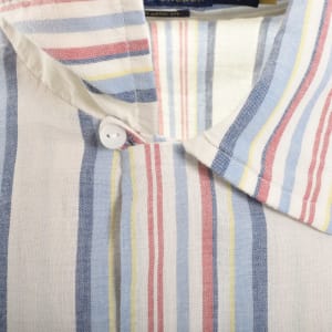 Image number 4 for Ralph Lauren Striped Short Sleeve Shirt Cream