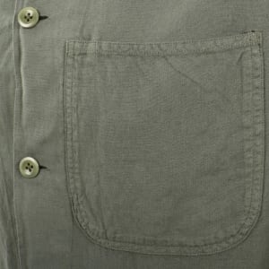 Image number 4 for Ralph Lauren Linen Long Sleeve Shirt Green