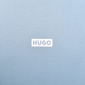 Image number 4 for HUGO Blue Nalono T Shirt Blue