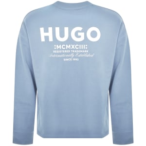 Image number 5 for HUGO Blue Naviu Sweatshirt Blue