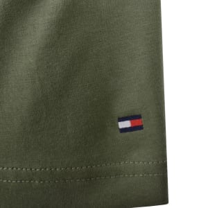 Image number 4 for Tommy Hilfiger Tropical Floral T Shirt Green