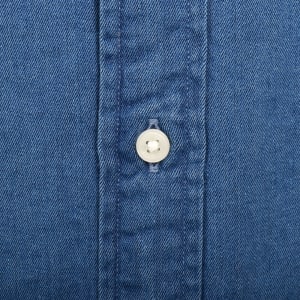 Image number 4 for Tommy Hilfiger Regular Fit Chambray Shirt Blue