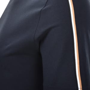 Image number 5 for BOSS Unique T Shirt And Short Set Navy