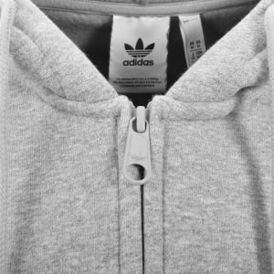 Image number 4 for adidas Originals Trefoil Hoodie Grey