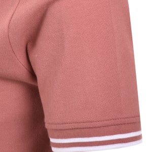 Image number 4 for Pretty Green Barton Polo T Shirt Ruby