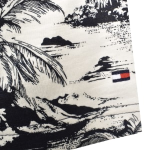 Image number 4 for Tommy Hilfiger Summer Slub T Shirt Off White