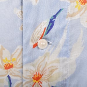 Image number 4 for Tommy Hilfiger Bowling Short Sleeve Shirt Blue