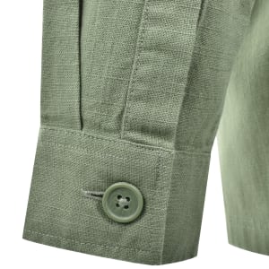 Image number 4 for Tommy Jeans Slub Overshirt Green