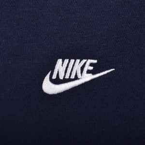 Image number 4 for Nike Club Hooded Tracksuit Navy