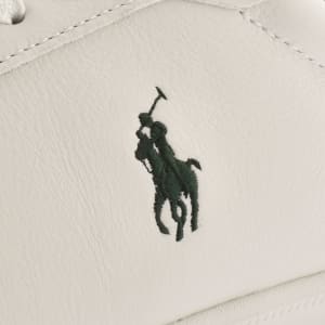 Image number 4 for Ralph Lauren Heritage Court II Trainers White