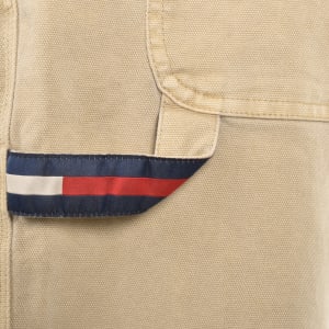 Image number 5 for Tommy Jeans Jaimie Shorts Beige