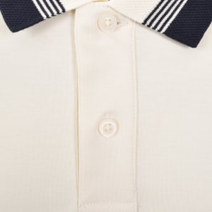 Image number 5 for Tommy Hilfiger Interlock Polo Cream
