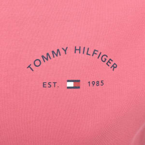 Image number 4 for Tommy Hilfiger Hotel T Shirt Pink
