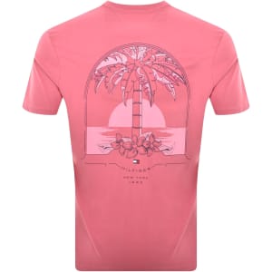 Image number 5 for Tommy Hilfiger Hotel T Shirt Pink