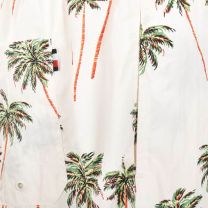 Image number 4 for Tommy Hilfiger Palm Tropic Swim Shorts Cream