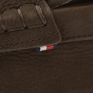 Image number 4 for Tommy Hilfiger Nubuck Loafers Legacy Brown