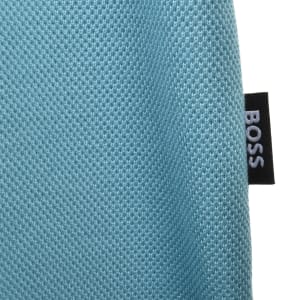 Image number 4 for BOSS Parlay 147 Mercerised Polo Blue