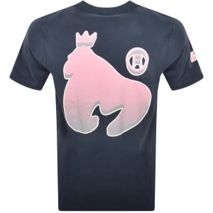 Image number 4 for Money Circa Fade T Shirt Short Set Blue