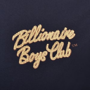 Image number 4 for Billionaire Boys Club Script Logo T Shirt Navy