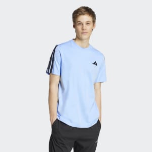 Image number 5 for adidas Sportswear 3 Stripes T Shirt Blue